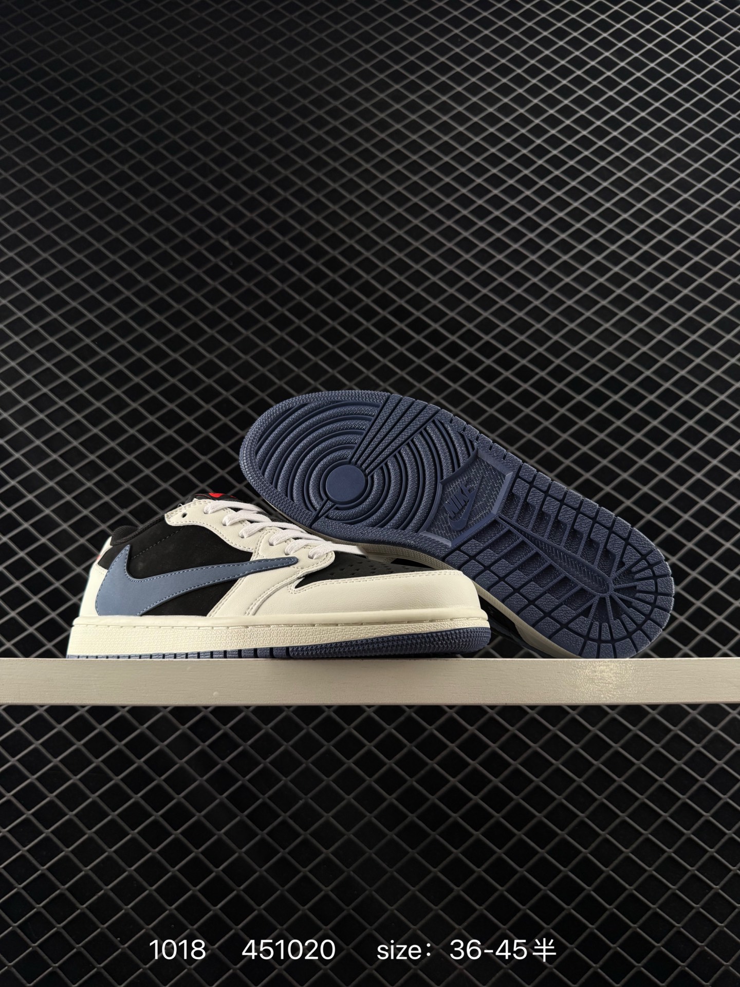 Travis Scott x Air Jordan 1 ” Reverse Mocha “